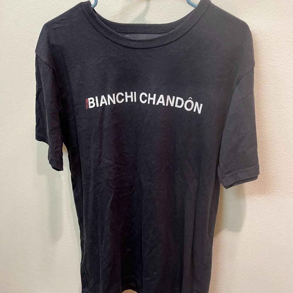Bianca Chandon Black T-Shirt (Medium)